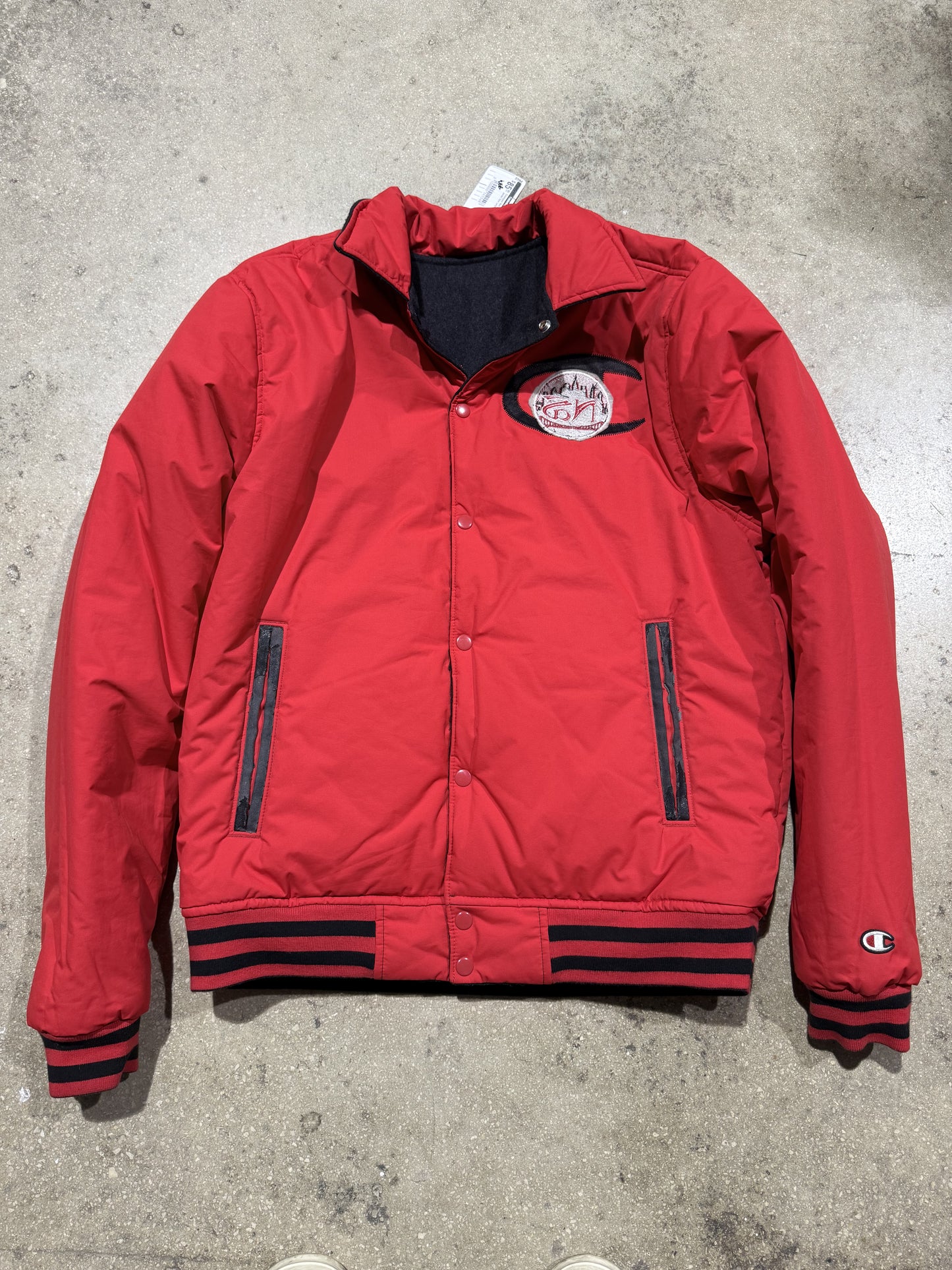 Champion Nas Reversible Jacket Size Large