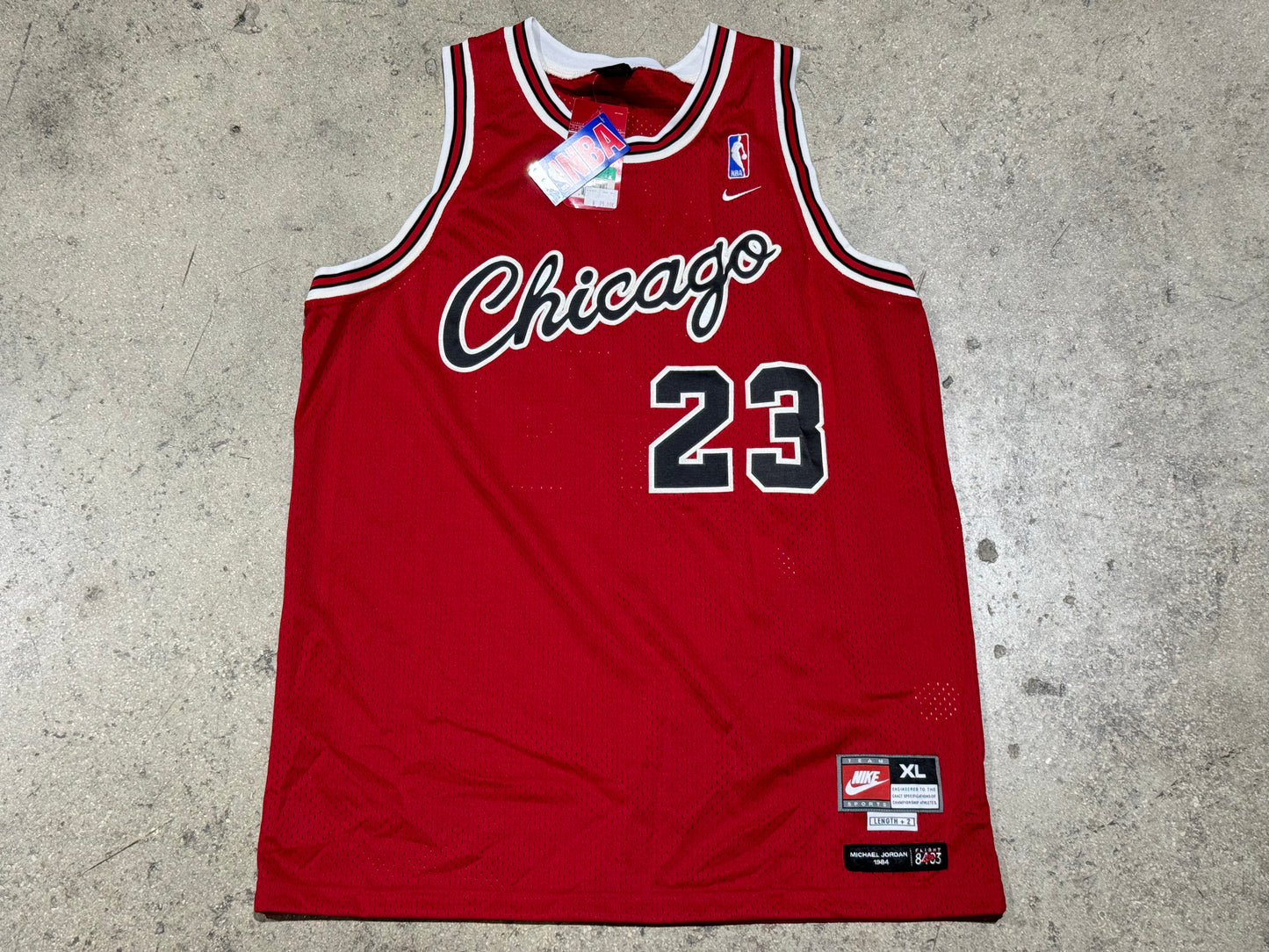 2003 Nike Chicago Bulls Michael Jordan 8403 Jersey - Red Size XL