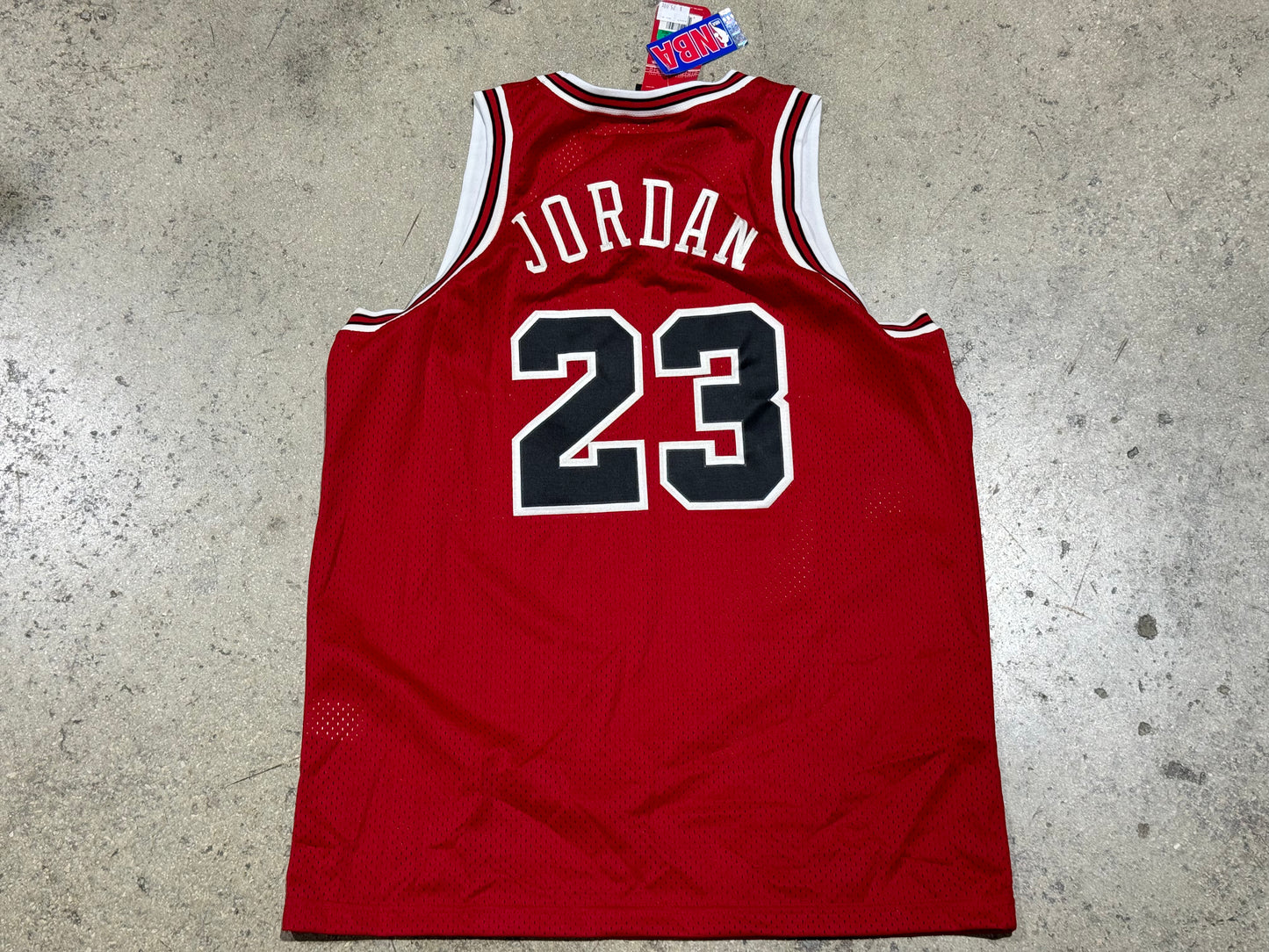 2003 Nike Chicago Bulls Michael Jordan 8403 Jersey - Red Size XL