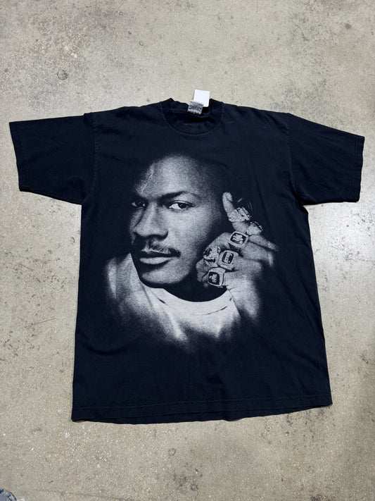 Michael Jordan Big Face Tee - Black Size XXL