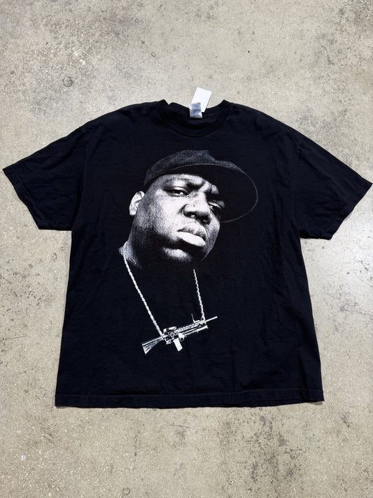 BIggie Smalls M16 Chain Tee - Black Size XXL