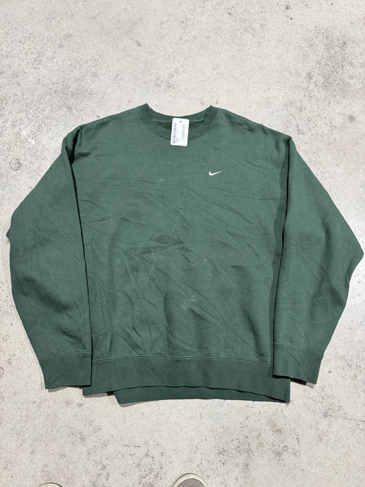 Nike Crewneck - Green Size Large