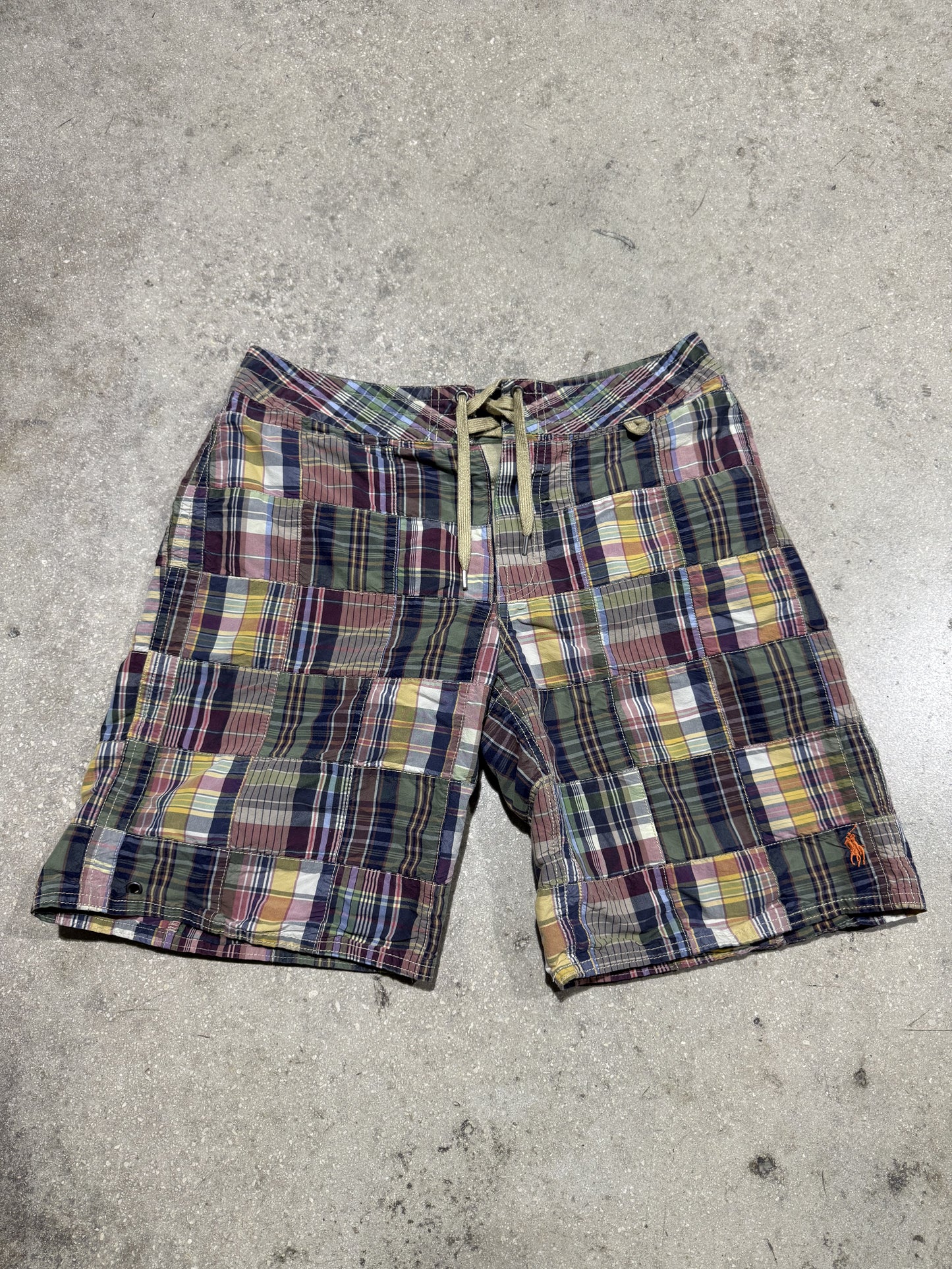 Polo Ralph Lauren Plaid Shorts Size 30