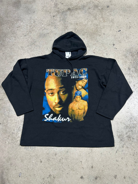 Euro 2Pac RIP Hoodie - Black Size XL