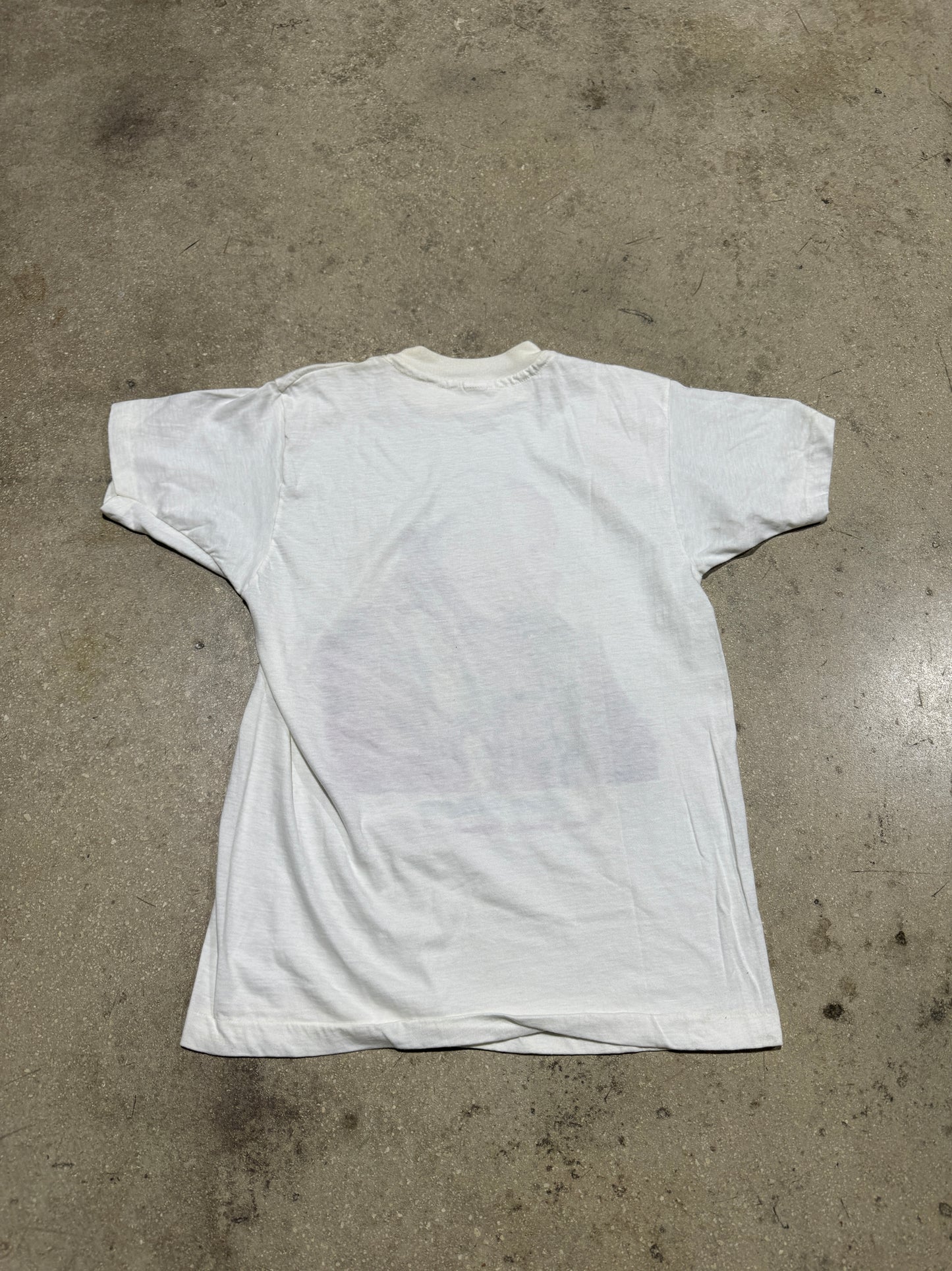 1987 John Paul II Tee - White Size XL