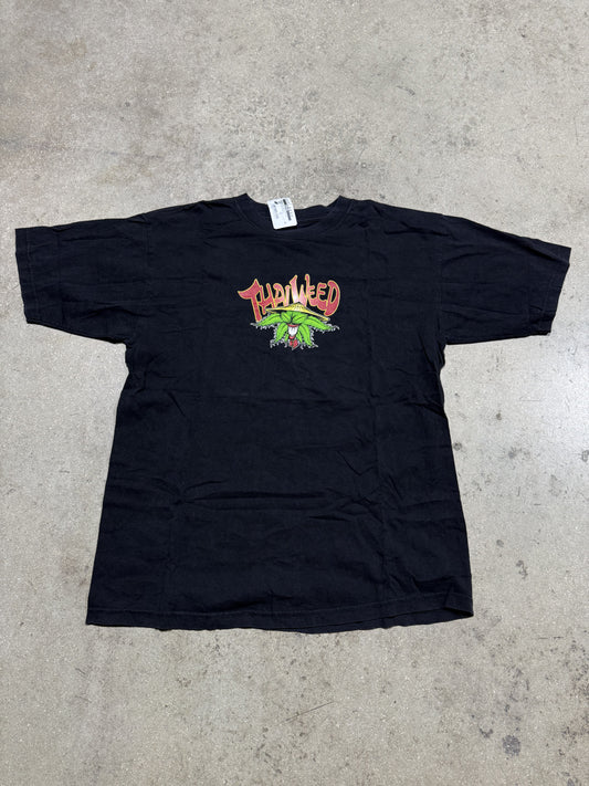 Thai Weed Plant Tee - Black Size XL
