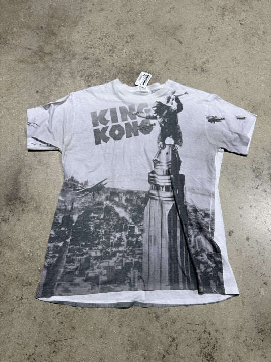 King Kong Top Of The Tower Tee - White Size XXL