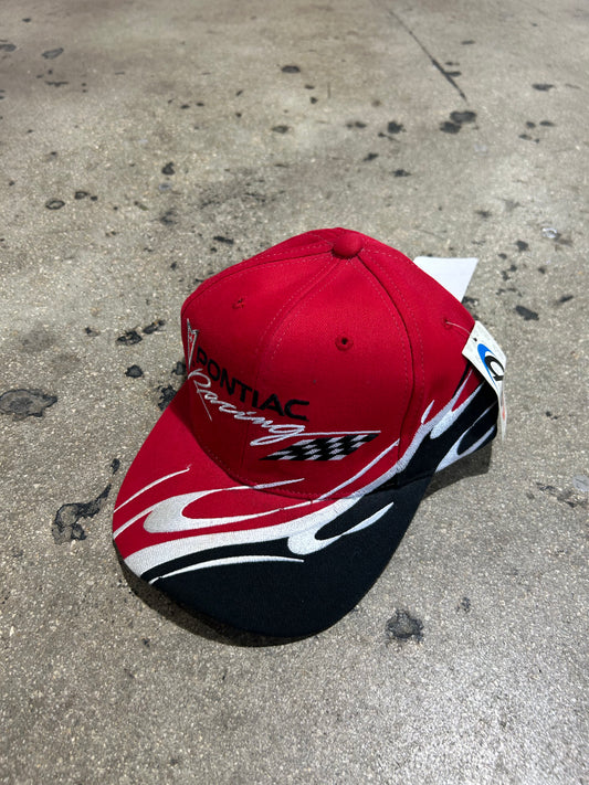 Pontiac Racing Hat - Red/Black