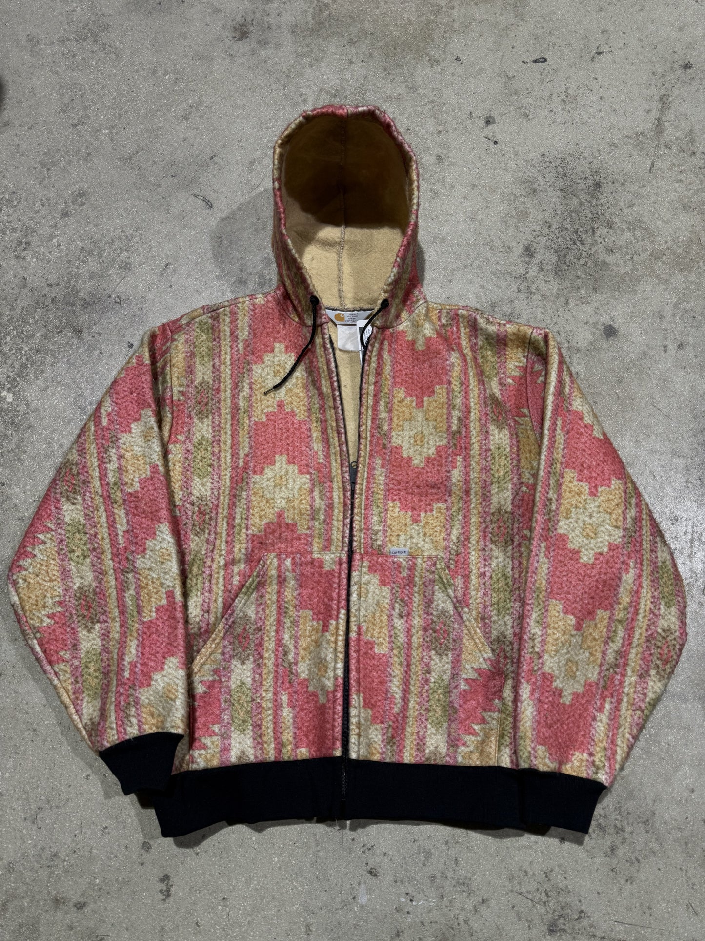 Carhartt Southwestern Navajo Aztec Jacket - Pink/Multi Size Large