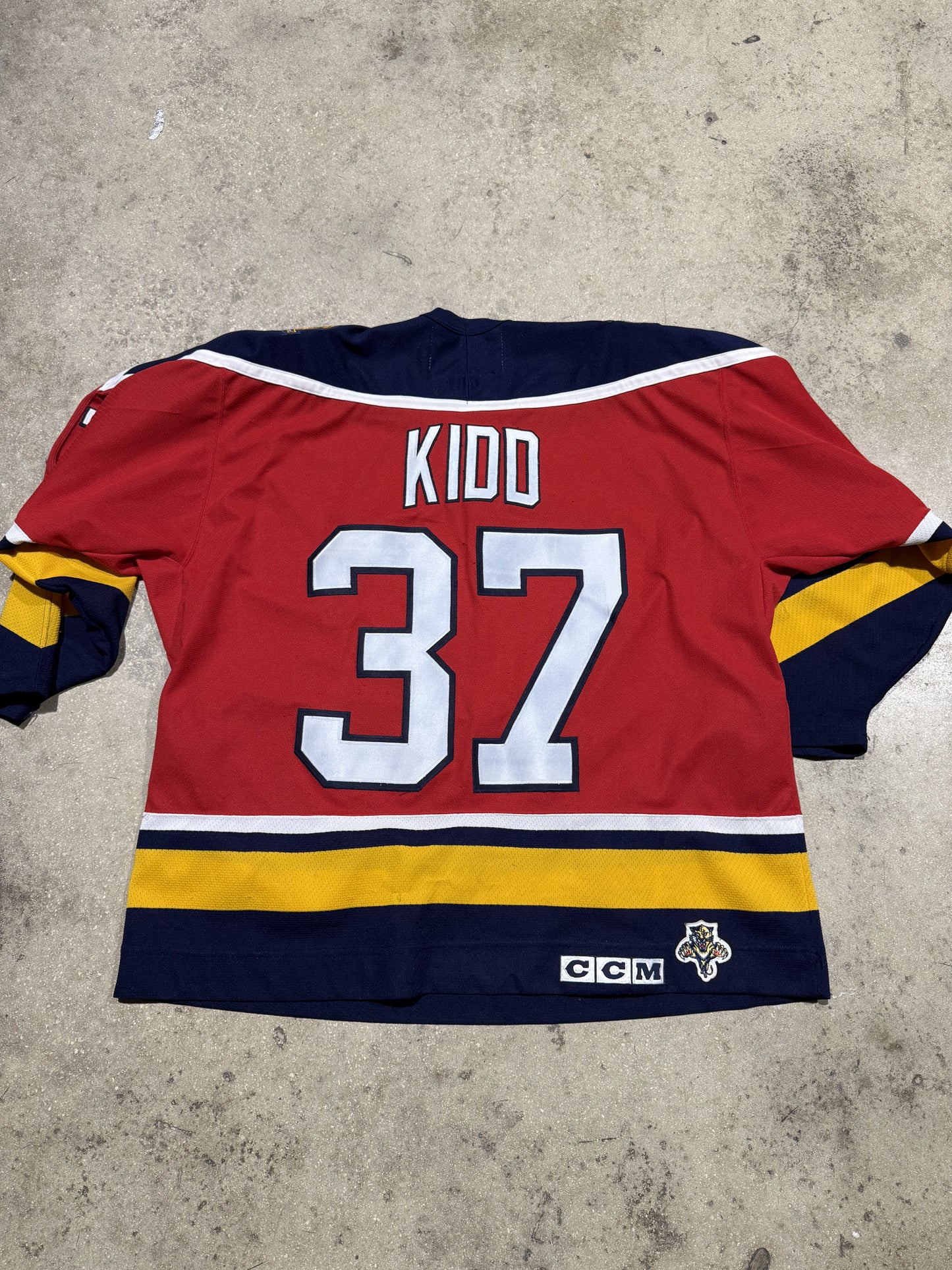 CCM Florida Panthers #37 KIDD Authentic Jersey
