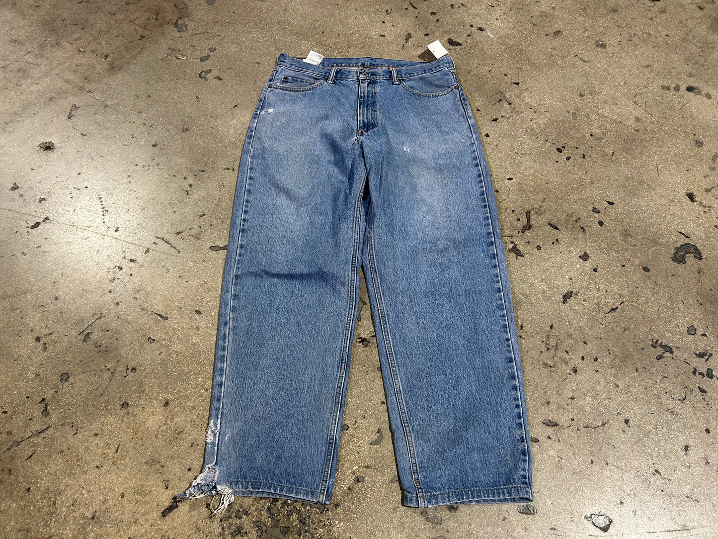 Baggy Levis 560 Jeans - Blue Size 36x36