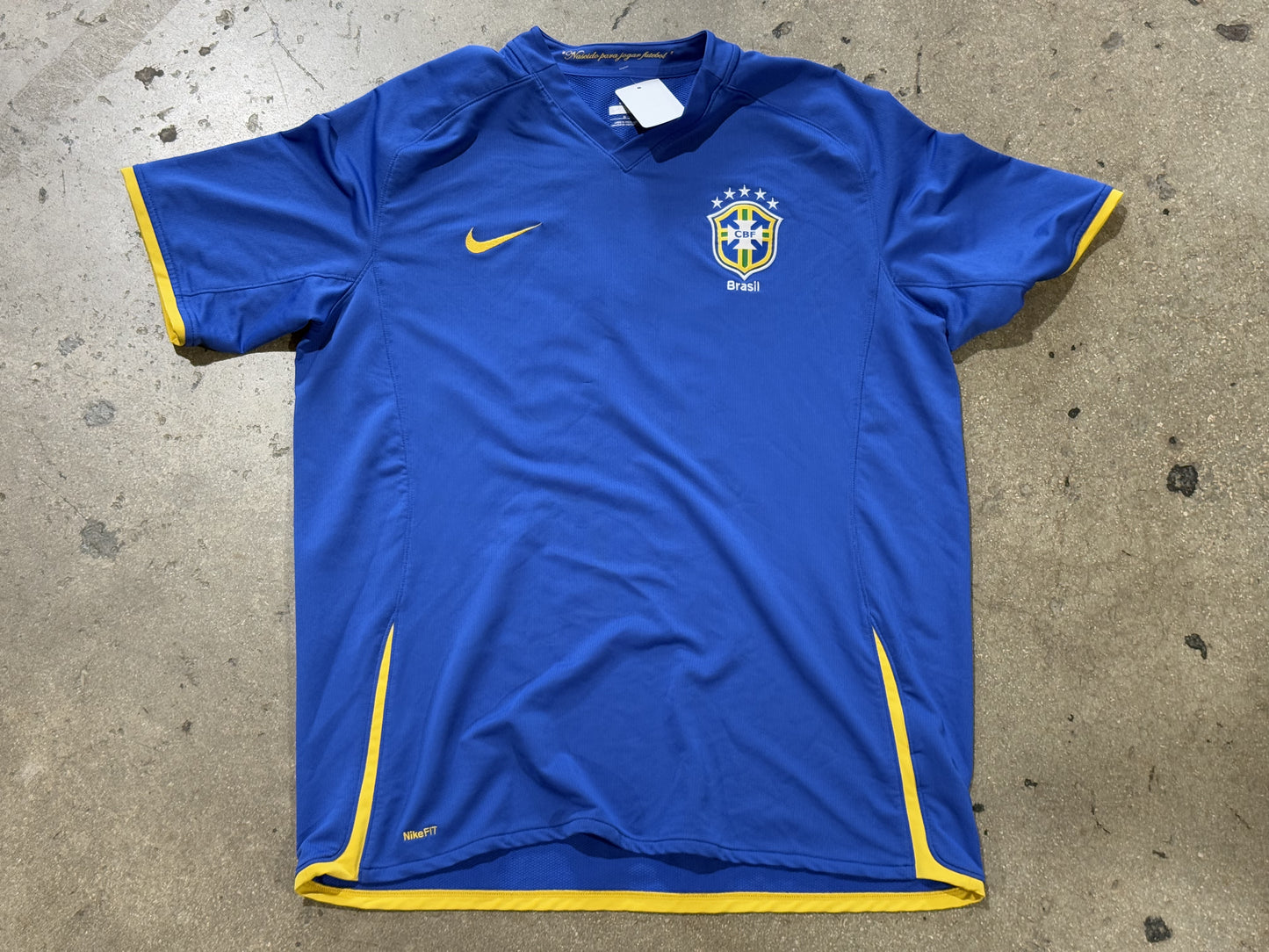 Nike DriFit Brazil Alternate #11 Jersey - Blue Size XL