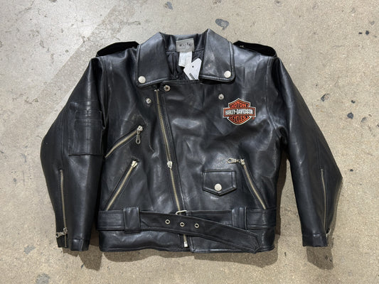 Kids Harley Davidson Leather Jacket Size 7