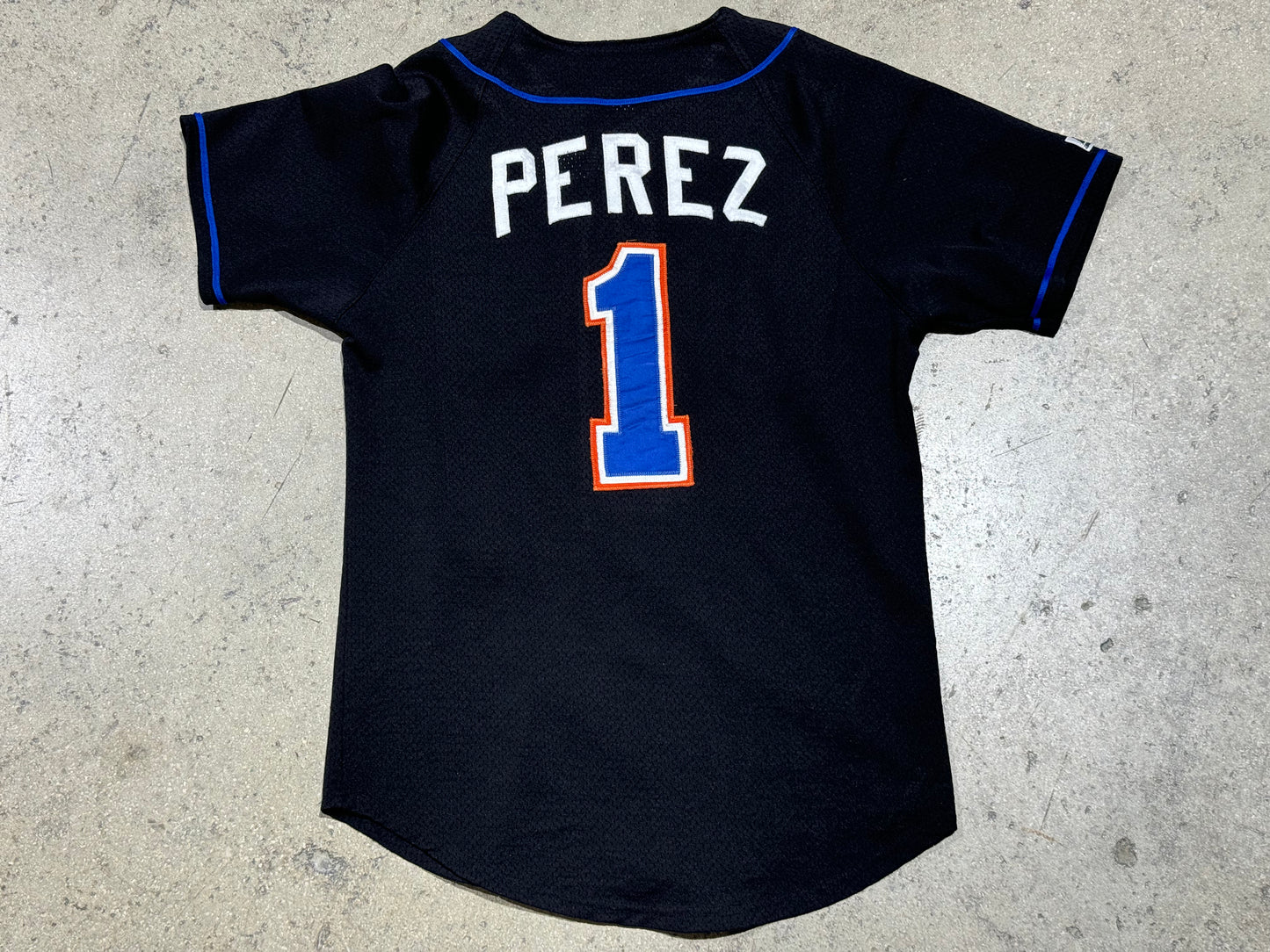 HML Trojans Mesh #1 Perez Jersey - Black Size Large