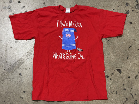 2003 South Park Towlie Tee - Red Size Large