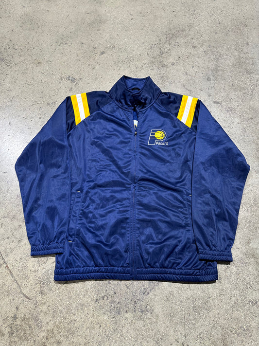 Indiana Pacers Warm Up Jacket - Navy Size XXL