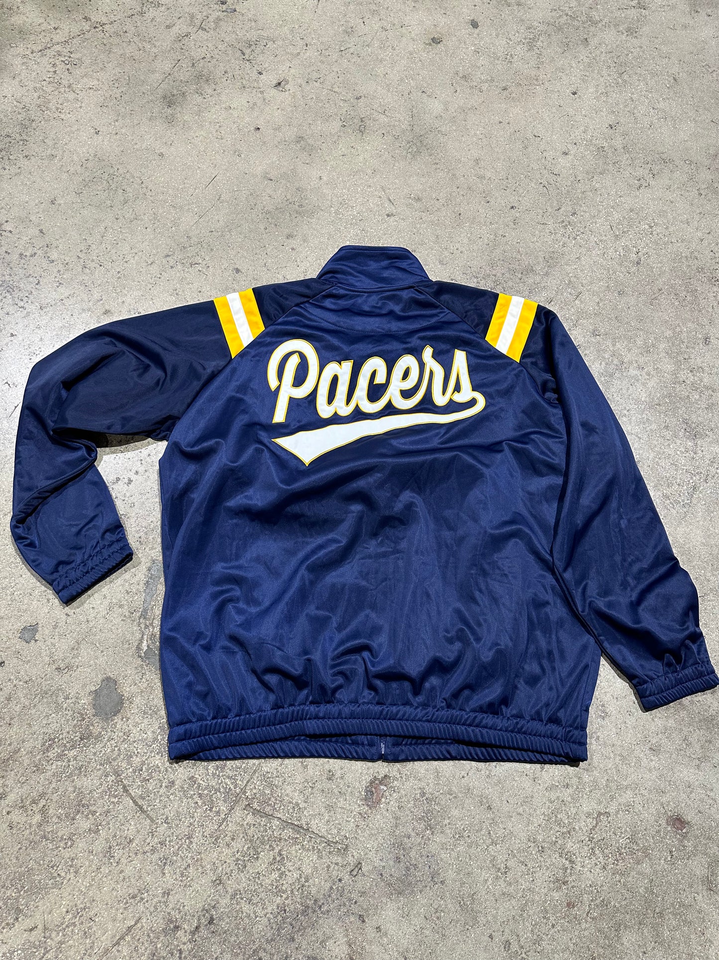 Indiana Pacers Warm Up Jacket - Navy Size XXL