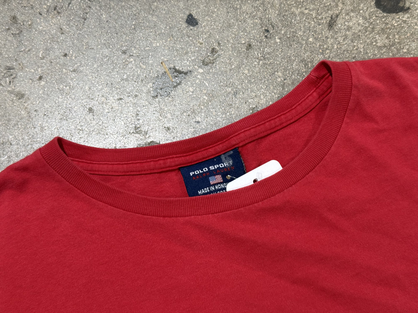 Polo Sport Ralph Lauren Tee - Red Size Large