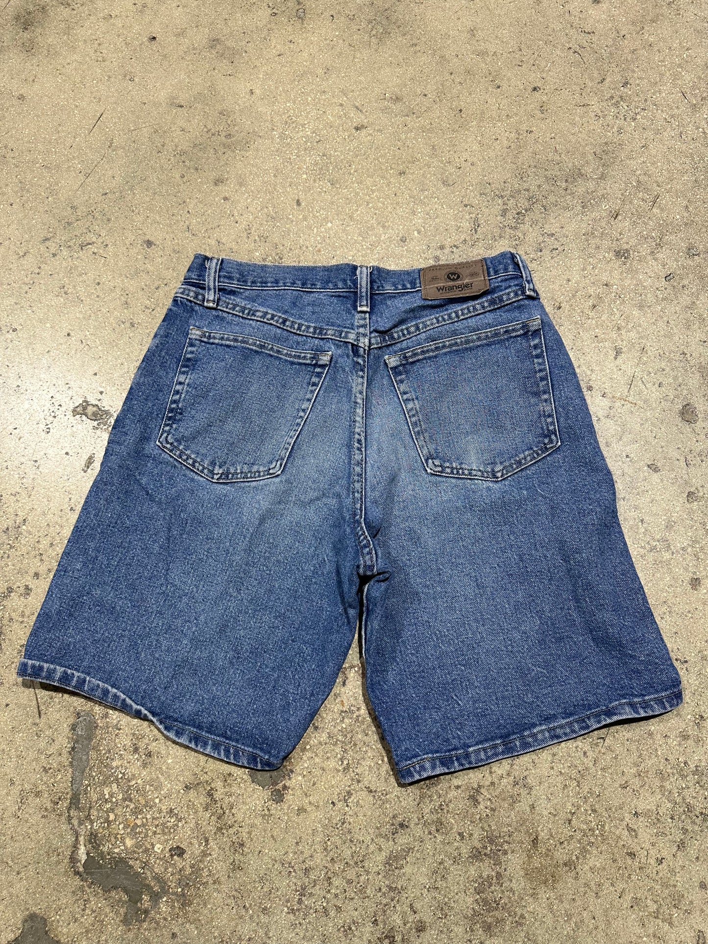 Wrangler Denim Shorts - Blue Size 32