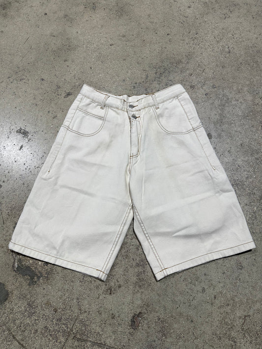 Guess Denim Shorts - Cream