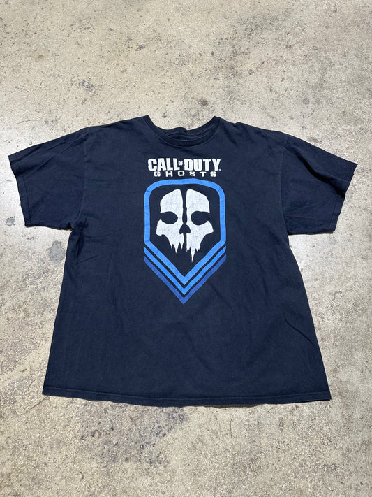 Call of Duty Ghosts Tee - Black Size XXL