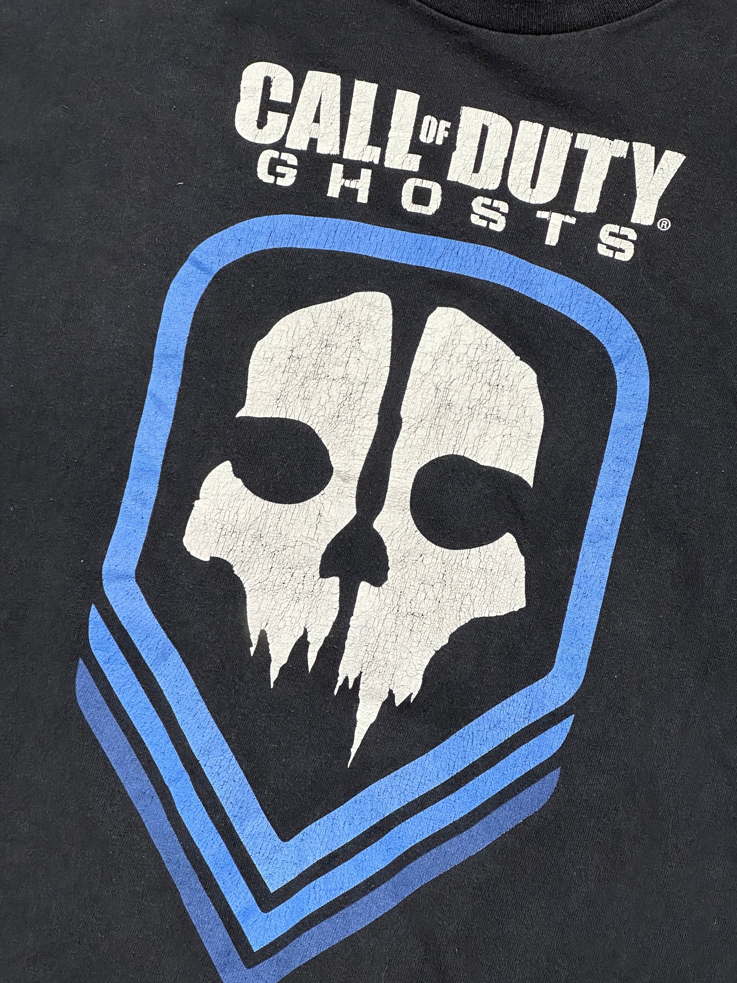 Call of Duty Ghosts Tee - Black Size XXL