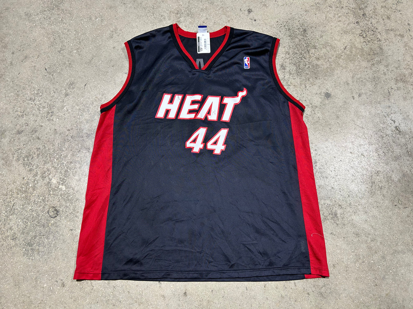 Champion Miami Heat #44 Grant Jersey - Black Size XL