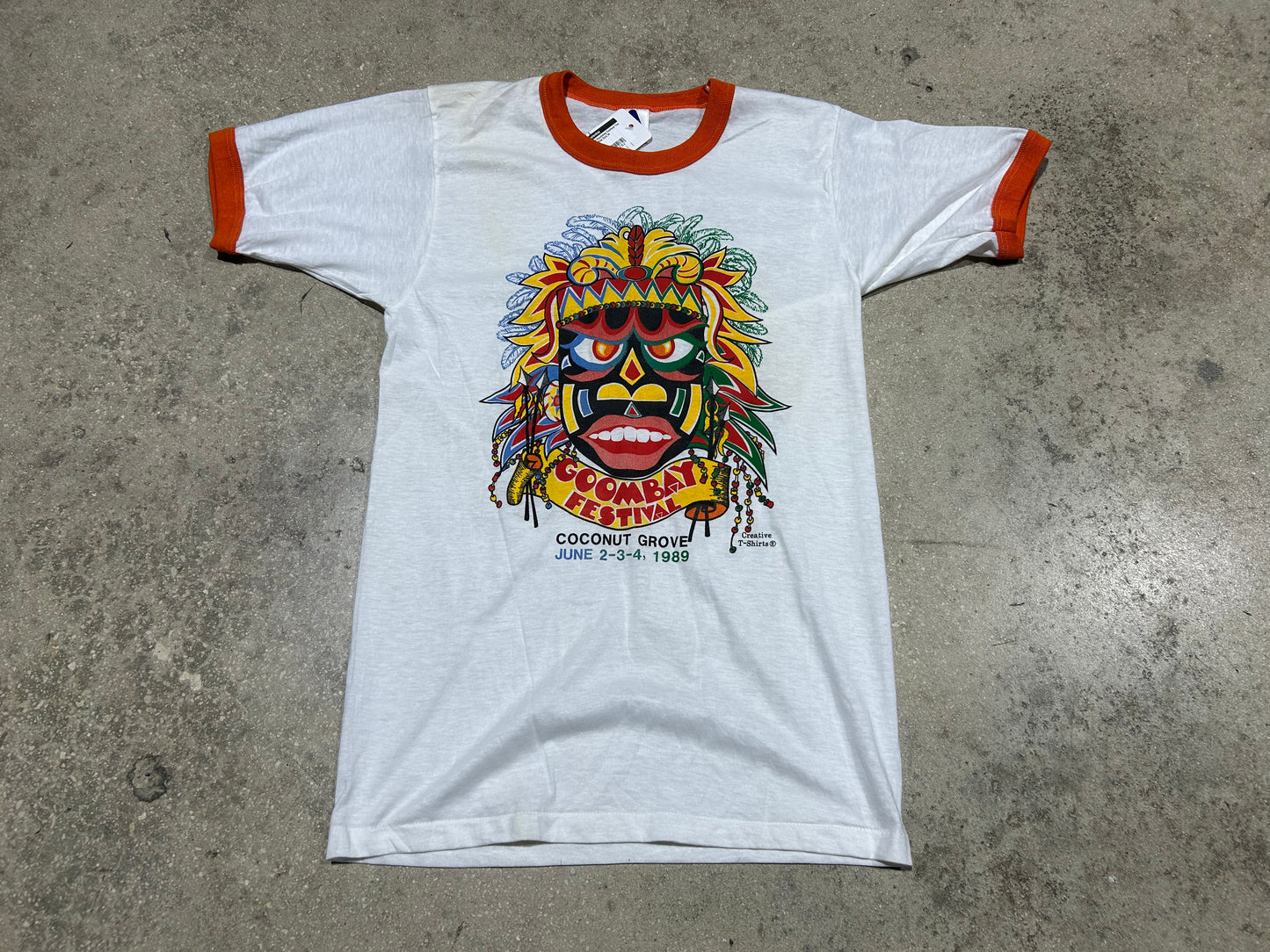 1989 Goombay Festival Tee - White Size M