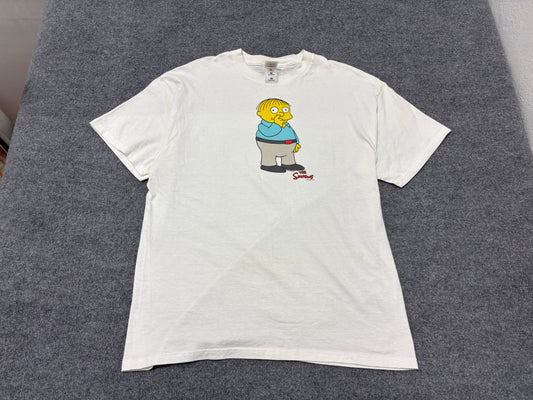 2001 The Simpsons Ralph Tee - White Size XL