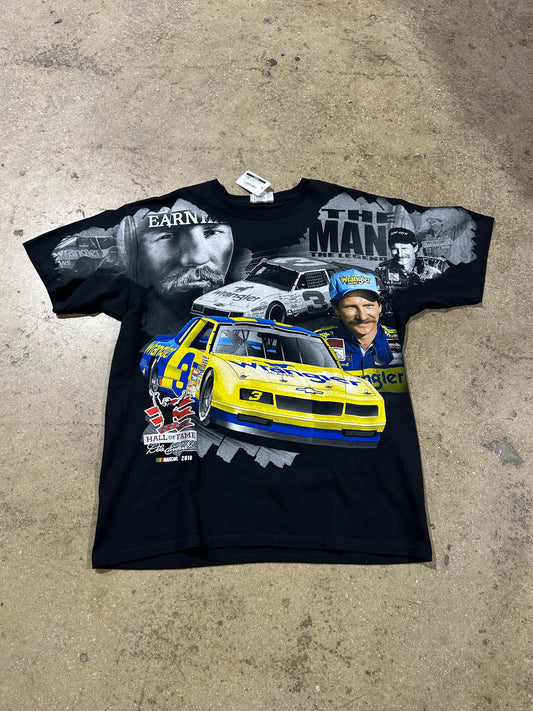 2010 Dale Earnhardt Sr. & Jr. Nascar Tee - Black Size XL