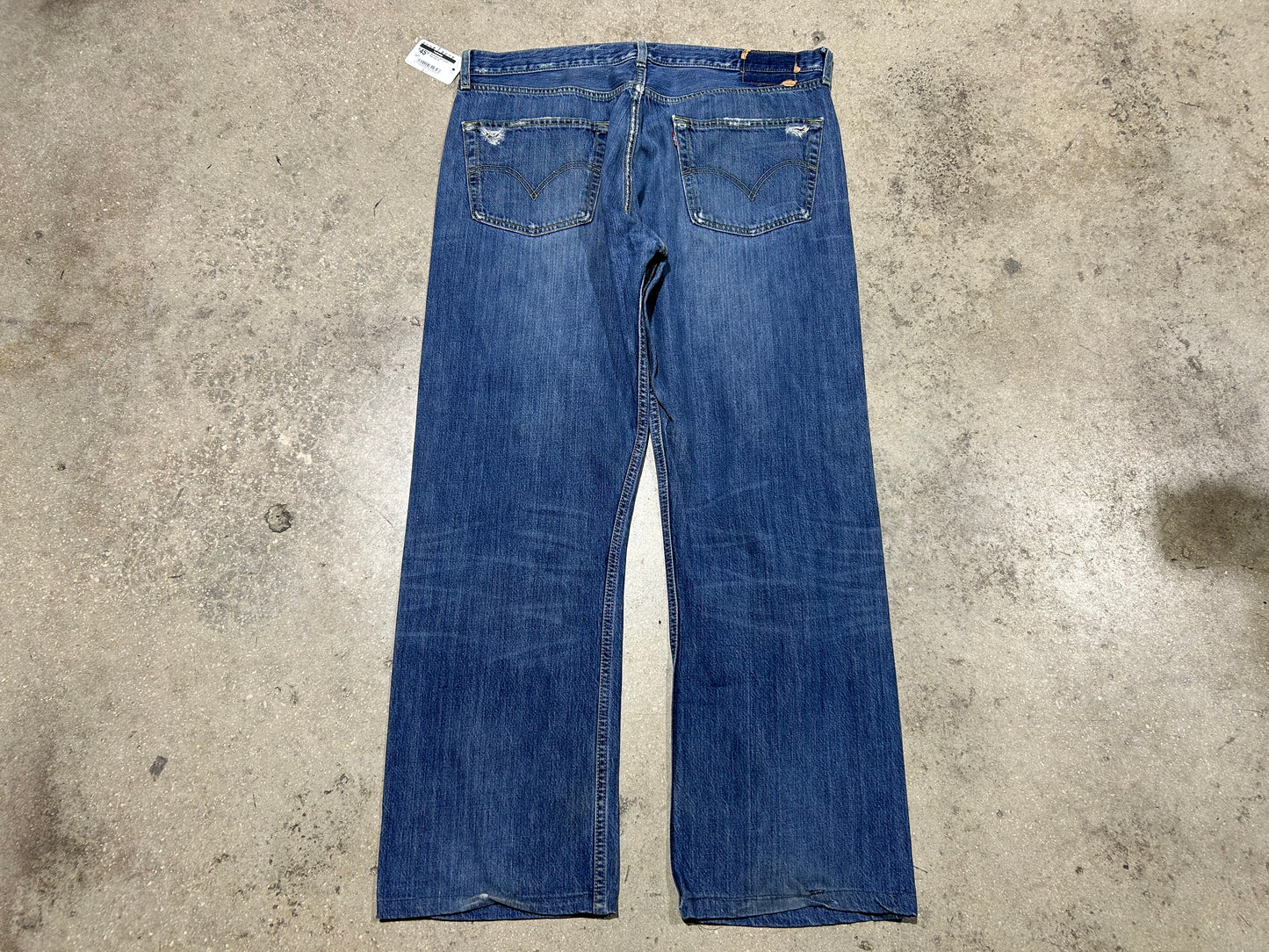 Reworked Levis Jeans - Blue Size 38