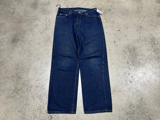 Ralph Lauren Polo Jeans Loose Fit Baggy Denim - Blue Size 34x32