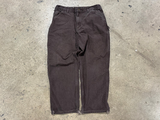 Carhartt Carpenter Pants - Faded Brown Size 36x30