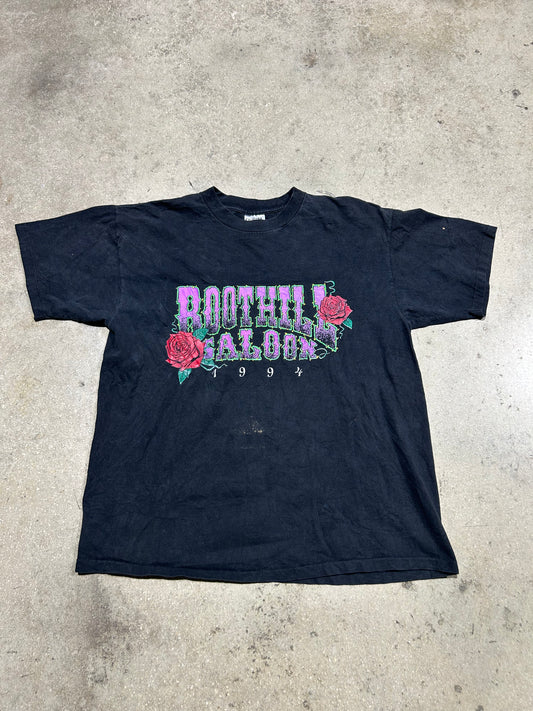 1994 Boothill Saloon Tee - Black Size XL