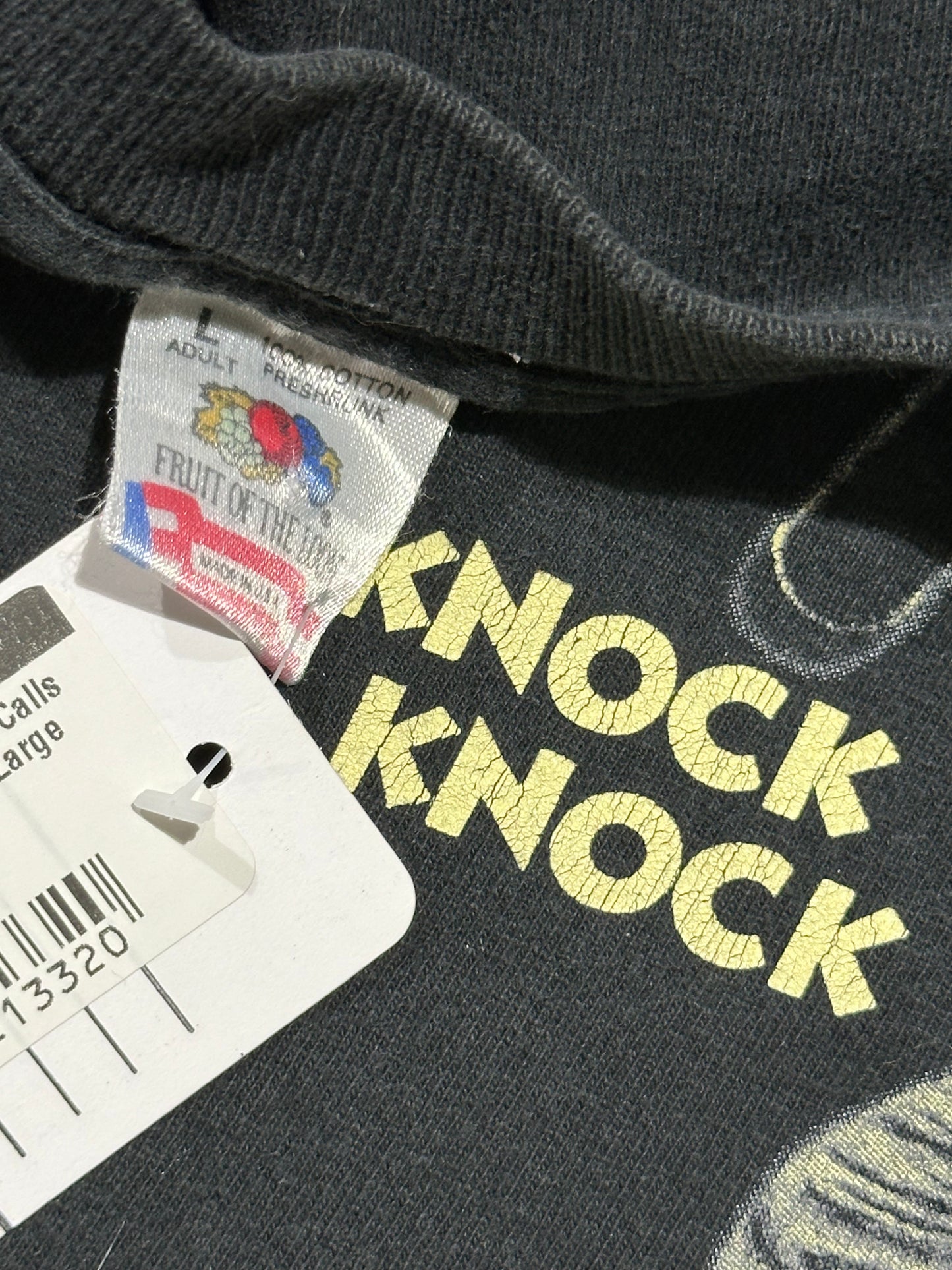 Knock Knock House Calls Tee - Black Size Large