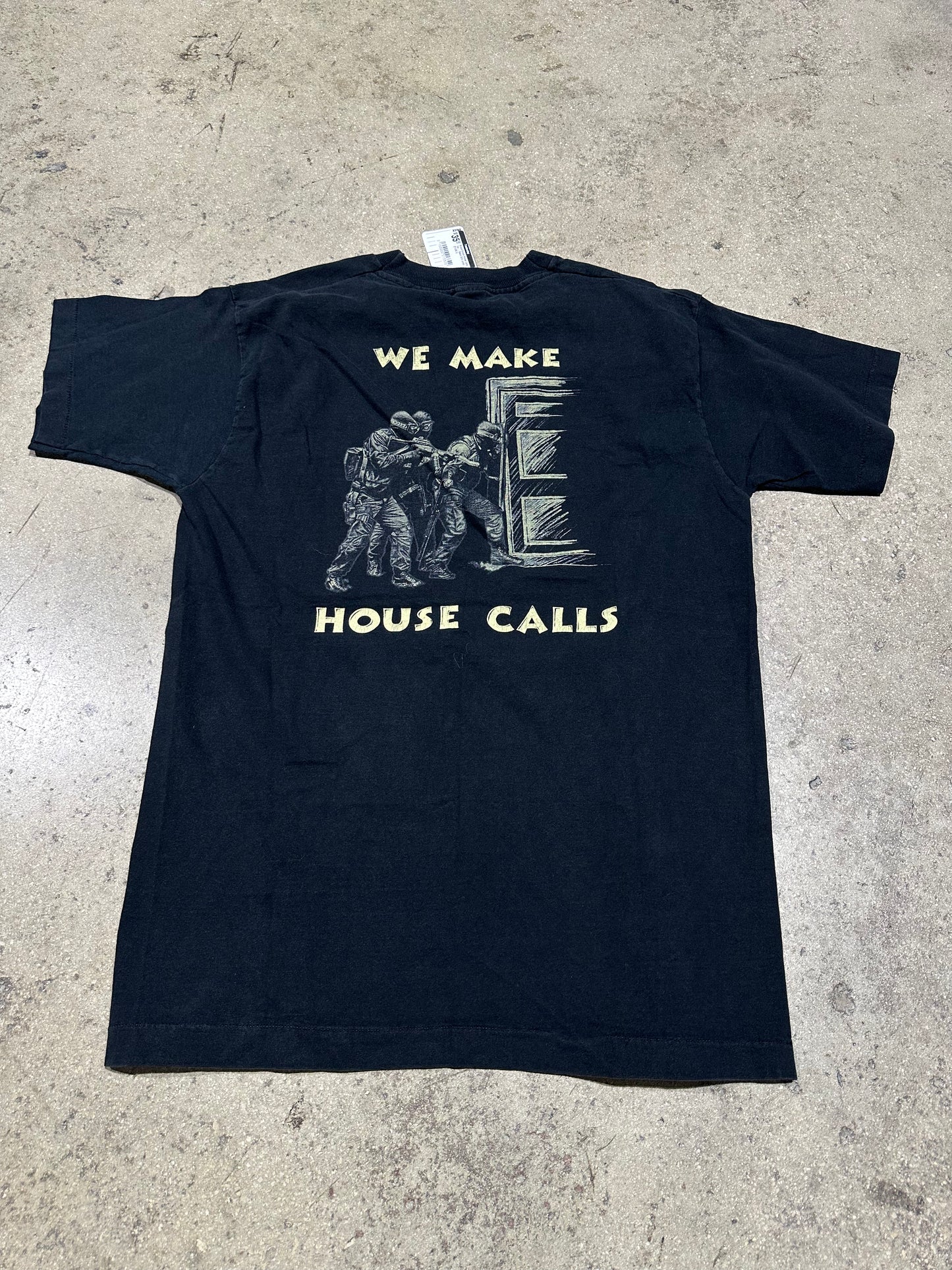 Knock Knock House Calls Tee - Black Size Large