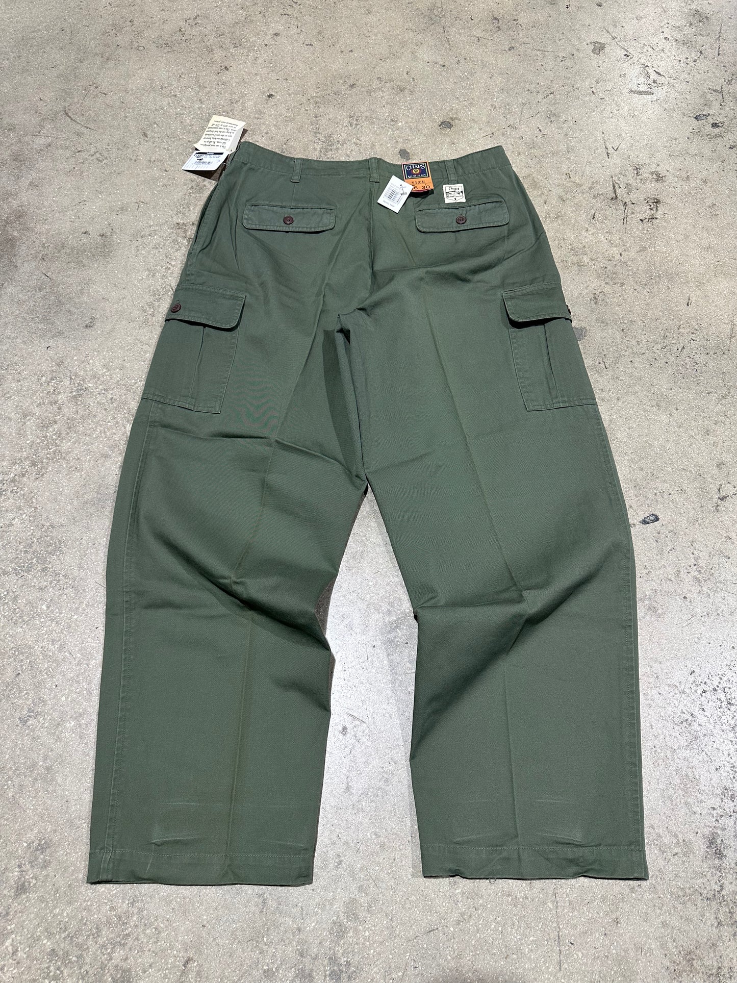 Chaps Ralph Lauren Cargo Pants - Olive Size 36x30