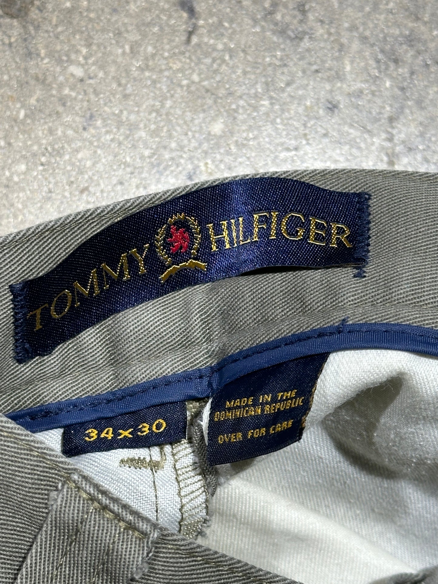 Tommy Hilfiger Chino Pants - Grey Size 34x30