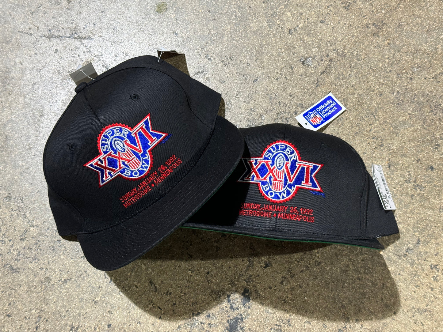 1992 Super Bowl 26 Snapback