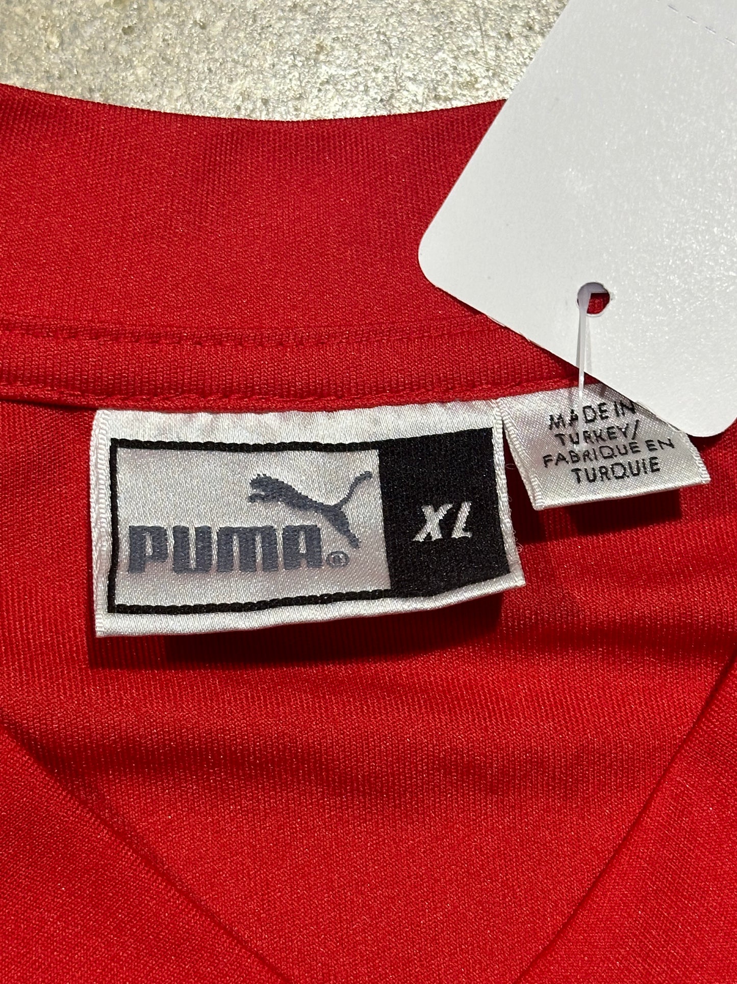 2004 Puma Czech Republic Jersey - Red Size XL