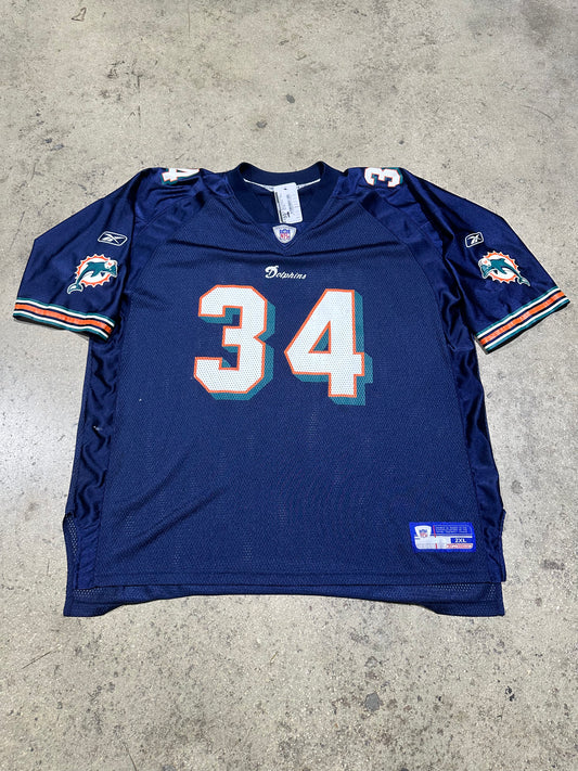 Miami Dolphins Ricky Williams Jersey - Navy Size XXL