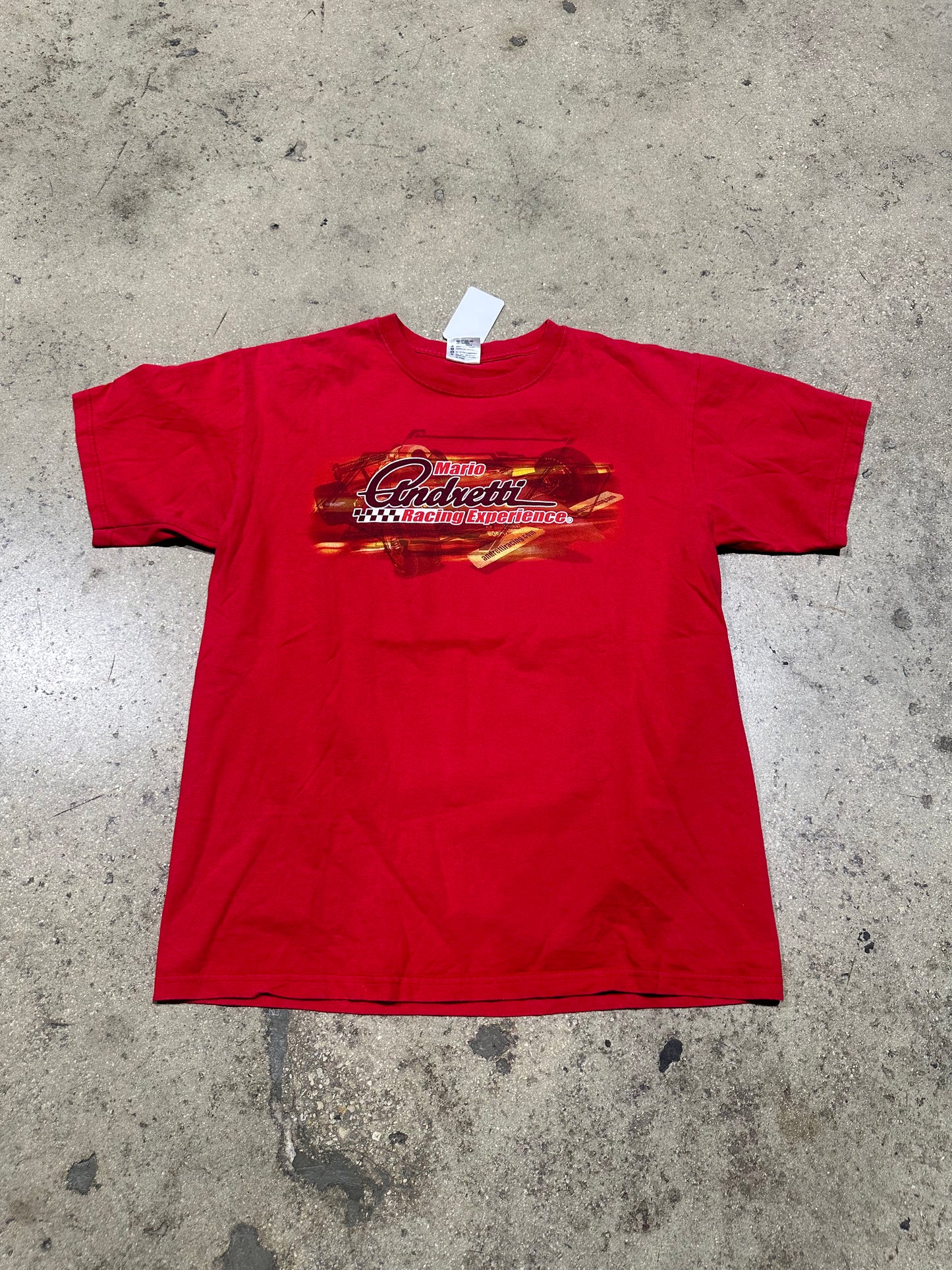 Mario Andretti Racing Experience Tee - Red Size Large