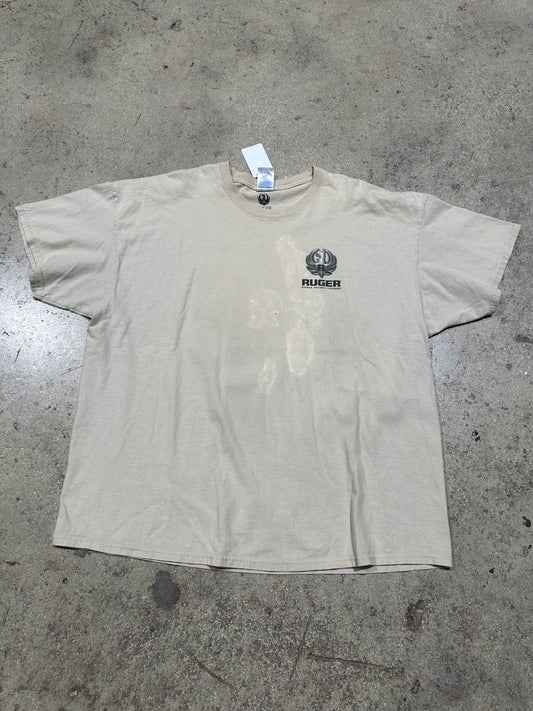 Ruger Rugged Reliable Firearms Tee - Khaki Size XXL