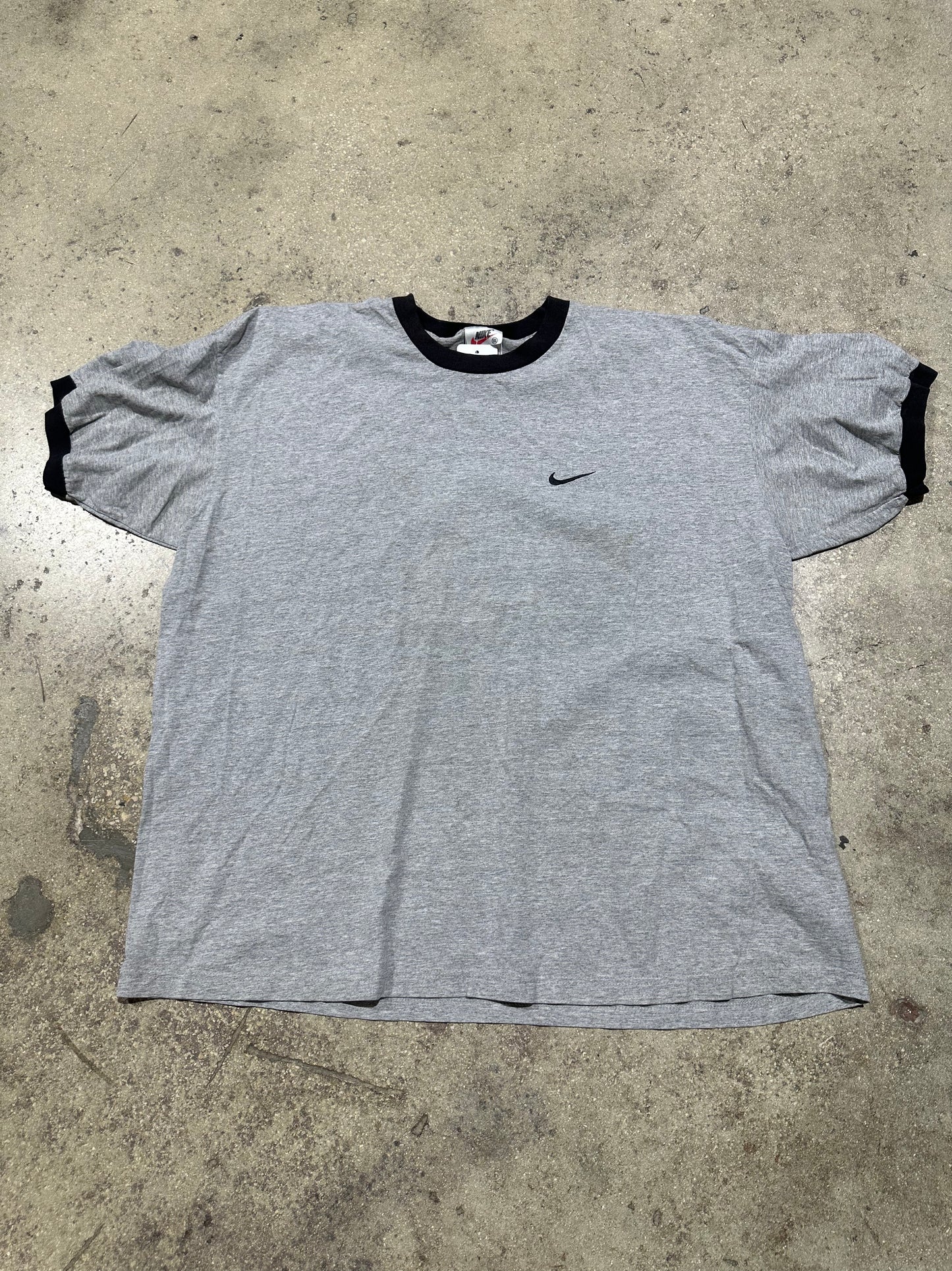 Nike Ringer Tee - Grey/Black Size XXL