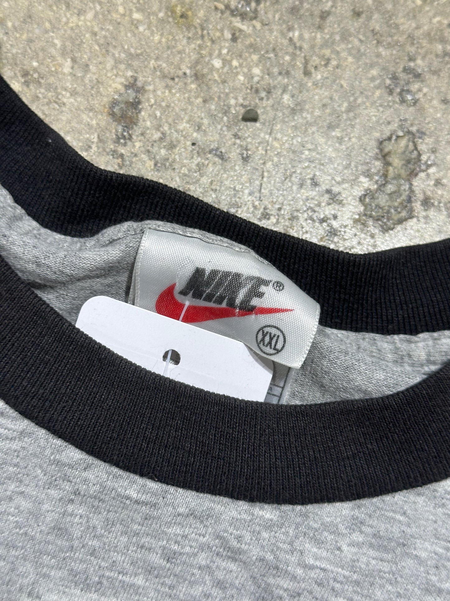 Nike Ringer Tee - Grey/Black Size XXL