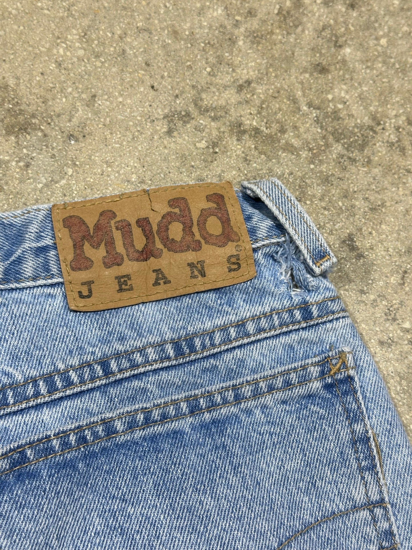 WMNS Mudd Flare Denim Jeans - Light Wash Size 9x30