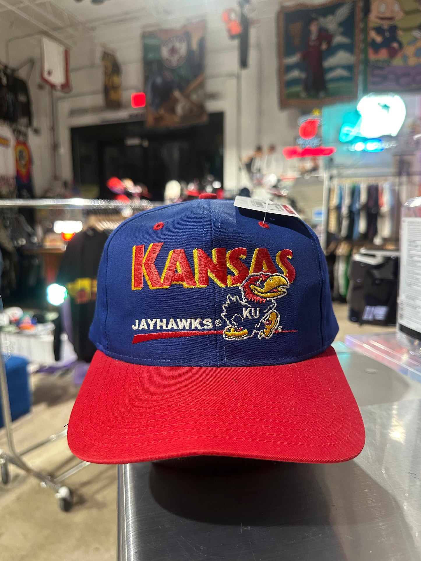 Kansas Jayhawks Snapback Hat - Royal