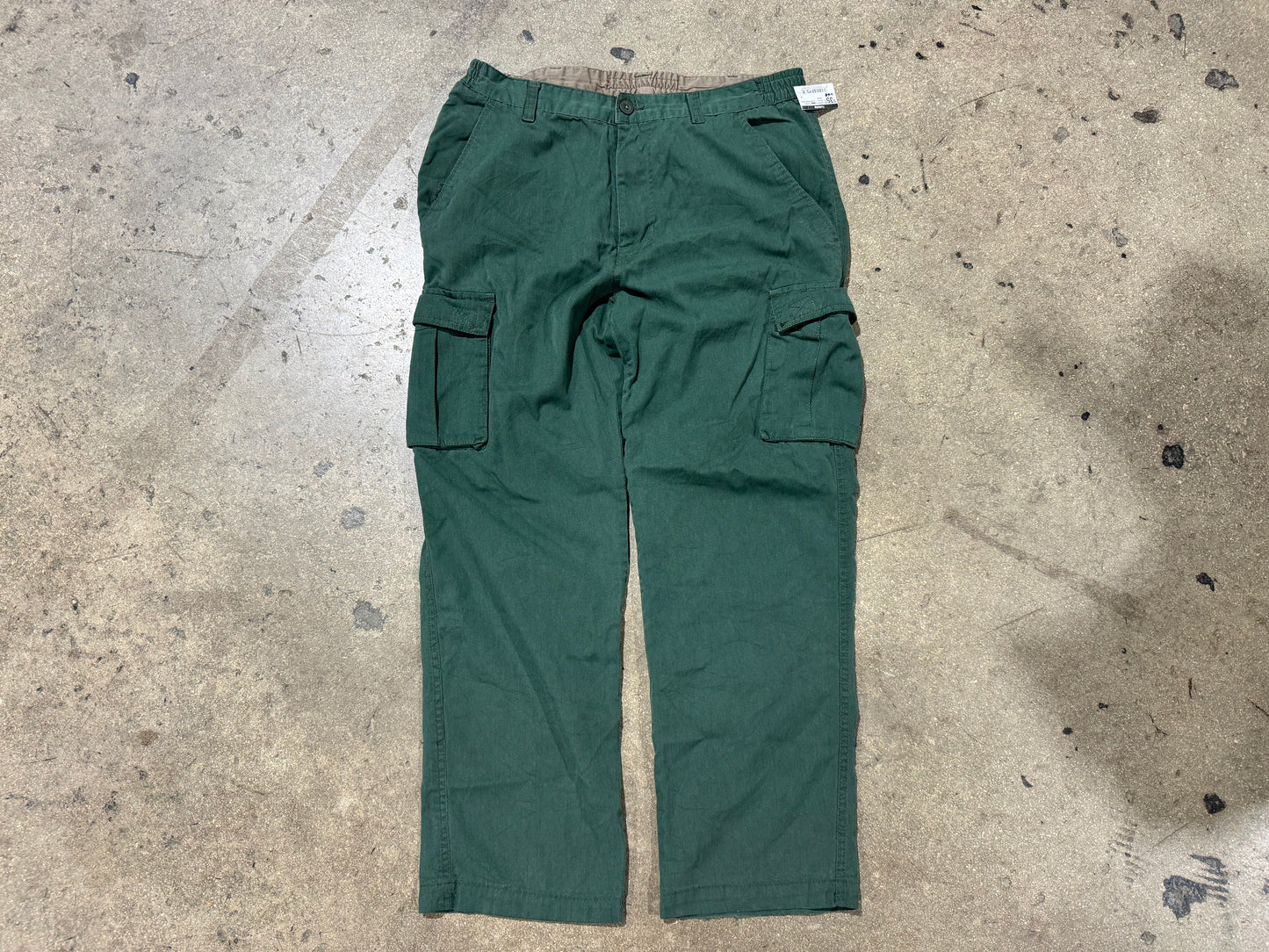 Comfort System Cargo Pants - Dark Green Size 36x30