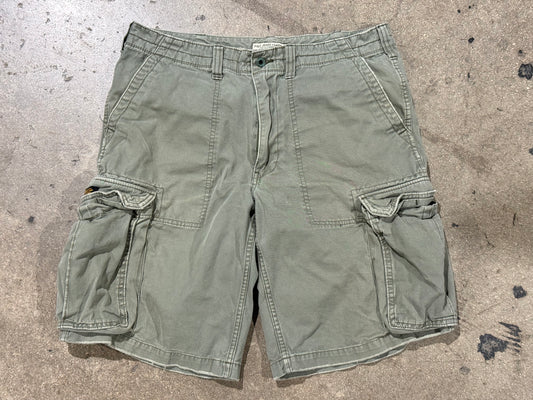 Polo Jeans Cargo Shorts - Olive Size 36