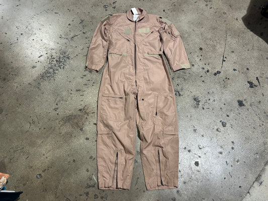 Pilot One Piece Flying Suit - Beige Size XL